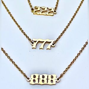 ✨LAST ONE!🔮 888 Mystic Gypsy Anklet 18k Gold Numeric Anklet 🔮✨ 1 LEFT!!!